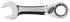Bahco Ratchet Spanner, 13mm, Metric, Double Ended, 108 mm Overall