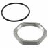 Schurter Push Button Nut for use with Schurter Pushbuttons, 0098.9221