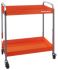 Bahco 2 Shelf Aluminium Workshop Trolley, 759 x 432 x 1025mm, 30 (per shelf)kg Load