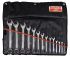 Bahco 111M Series 17-Piece Spanner Set, 8 → 32 mm, Alloy Steel