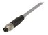Harting Straight Female M8 to Straight Male M8 Sensor Actuator Cable, 4 Core, PUR, 5m