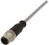 Harting Female 4 way M12 to Unterminated Sensor Actuator Cable, 1m