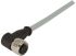 Harting Right Angle Female 4 way M12 to Unterminated Sensor Actuator Cable, 10m