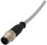 HARTING Straight Female 4 way M12 to Straight Male 4 way M12 Sensor Actuator Cable, 10m