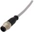 HARTING Straight Female 5 way M12 to Straight Male 5 way M12 Sensor Actuator Cable, 10m