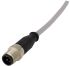 HARTING Straight Female 5 way M12 to Straight Male 5 way M12 Sensor Actuator Cable, 5m
