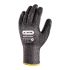Skytec Black Cut Resistant Glass Fibre, Polyethylene Work Gloves, Size 8, Medium, Nitrile Coated