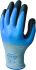 Showa Grey Polyester, Stainless Steel Cut Resistant Work Gloves, Size 7, Small, Nitrile Coating