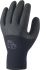 Skytec Black Thermal Work Gloves, Size 8, Medium, Nylon Lining, Nitrile Coating
