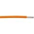 Alpha Wire Hook-up Wire TEFLON Series Orange 0.2 mm² Hook Up Wire, 24 AWG, 19/0.13 mm, 30m, PTFE Insulation