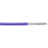 Alpha Wire PTFE PTFE-Schaltgeräteleitung Violett, Ø 1.27mm / 0,33 mm², 19/0,16 mm Aderlitzen, 30m, UL1213