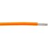 Alpha Wire 2843 Series Orange 0.15 mm² Hook Up Wire, 26 AWG, 19/38, 30.5m, PTFE Insulation