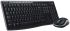 Logitech Keyboard Compact, QWERTY (UK) Black (Keyboard), Black/Grey (Mouse)