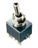 Otto Toggle Switch, Panel Mount, (On)-Off, DPST, Tab Terminal, 28 V dc, 115V ac