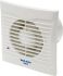 Vent-Axia Silhouette 100SVT Silhouette Rectangular Ceiling Mounted, Panel Mounted, Wall Mounted Extractor Fan, 76m³/h,