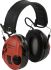 3M PELTOR SportTac 3.5 mm Jack Plug Electronic Ear Defenders with Headband, 26dB, Red