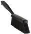 Vikan Black Hand Brush for Brushing Dry, Fine Particles, Floors with brush included