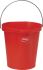 12L Plastic Red Bucket With Handle