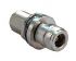 Cinch Connectors 50Ω Straight, N Connector Bulkhead Fitting, jack