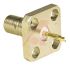Cinch Connectors SMB Series, jack Flange Mount SMB Connector, 50Ω, Straight Body