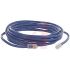 Cinch Connectors Cat5e Ethernet Cable, RJ45 to RJ45, U/UTP Shield, Blue, 7.6m