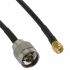Cinch 415 Series Male SMA to Male N Type Coaxial Cable, 914.4mm, RG58 Coaxial, Terminated