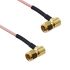 Cinch Connectors Male SMA to Male SMA Coaxial Cable, RG316, 50 Ω, 152.4mm