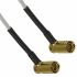 Cinch Connectors Male SMB to Male SMB Coaxial Cable, RG178, 50 Ω, 304.8mm