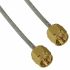 Cinch Connectors Male SMA to Male SMA Coaxial Cable, Hand Formable 0.086, 50 Ω, 76.2mm
