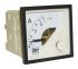 Amperímetro analógico de panel AC Sifam Tinsley, valor máx. 5A, dim. 48mm x 48mm
