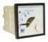 Amperímetro analógico de panel AC Sifam Tinsley, valor máx. 15A, dim. 48mm x 48mm