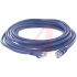 Cinch Cat5e Male RJ45 to Male RJ45 Ethernet Cable, U/UTP, Blue PVC Sheath, 1.52m