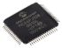 Microchip PIC24FJ128GB106-I/PT, 16bit PIC Microcontroller, PIC24FJ, 32MHz, 128 kB Flash, 64-Pin TQFP