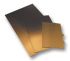 ADB16, Single-Sided Plain Copper Ink Resist Board FR4 With 35μm Copper Thick, 160 x 100 x 0.8mm