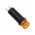 Indikátor pro montáž do panelu 9.53mm Prominentní barva Žlutá, typ žárovky: LED, 5V Dialight