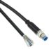 TE Connectivity Straight Male 4 way M8 to Unterminated Sensor Actuator Cable, 1.5m