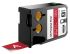 Dymo XTL White on Red Label Printer Tape, 24 mm Width, 7 m Length for XTL 300, XTL 500