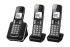Panasonic KX-TGD313E Telefon Typ G - Britisch 3-polig, 3 Mobilteile 50 Schnurlos, Desktop LCD Anzeige Lautsprecher