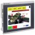 Dotyková obrazovka HMI 10 palců TFT LCD PanelView 800 barevný displej  800 x 600pixely Ethernet, 287 x 225 x 55 mm