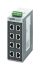 Phoenix Contact DIN Rail Mount Ethernet Switch, 8 RJ45 port, 24V dc, 100Mbit/s Transmission Speed
