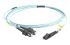 Rosenberger OM3 Multi Mode OM3 Fibre Optic Cable, Blue, 5m