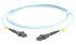 Rosenberger OM3 Multi Mode OM3 Fibre Optic Cable, 50/125μm, Blue, 5m