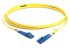 Rosenberger Fibre Optic Cable, E9/125μm, Yellow, 3m
