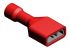 Molex InsulKrimp 19003 Red Insulated Female Spade Connector, Receptacle, 6.35 x 0.81mm Tab Size