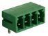 RS PRO 3.81mm Pitch 4 Way Right Angle Pluggable Terminal Block, Header, Through Hole, Solder Termination