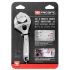 Facom Adjustable Spanner, 160 mm Overall, 30mm Jaw Capacity, Metal Handle