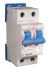 Altech DIN Rail Mount R 2 Pole Thermal Circuit Breaker - 480Y/277V Voltage Rating, 20A Current Rating