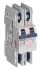 Altech DIN Rail Mount UL 2 Pole Thermal Circuit Breaker - 480Y/277V Voltage Rating, 10A Current Rating