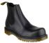Dr Martens Icon 2228 Black Steel Toe Capped Mens Safety Boots, UK 9, EU 43