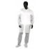 PAL White Unisex Visitor Coat, XXL, 25 per box